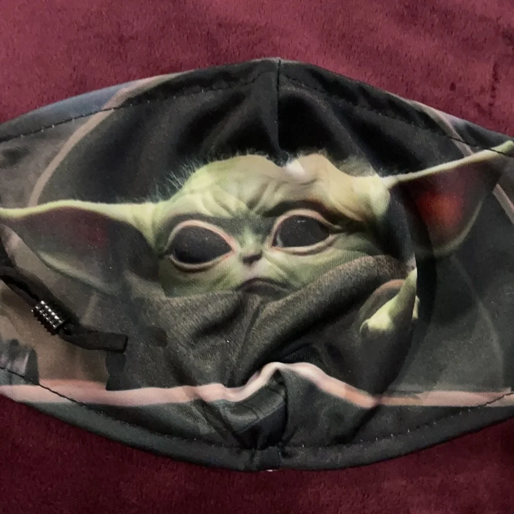 New Yoda face mask